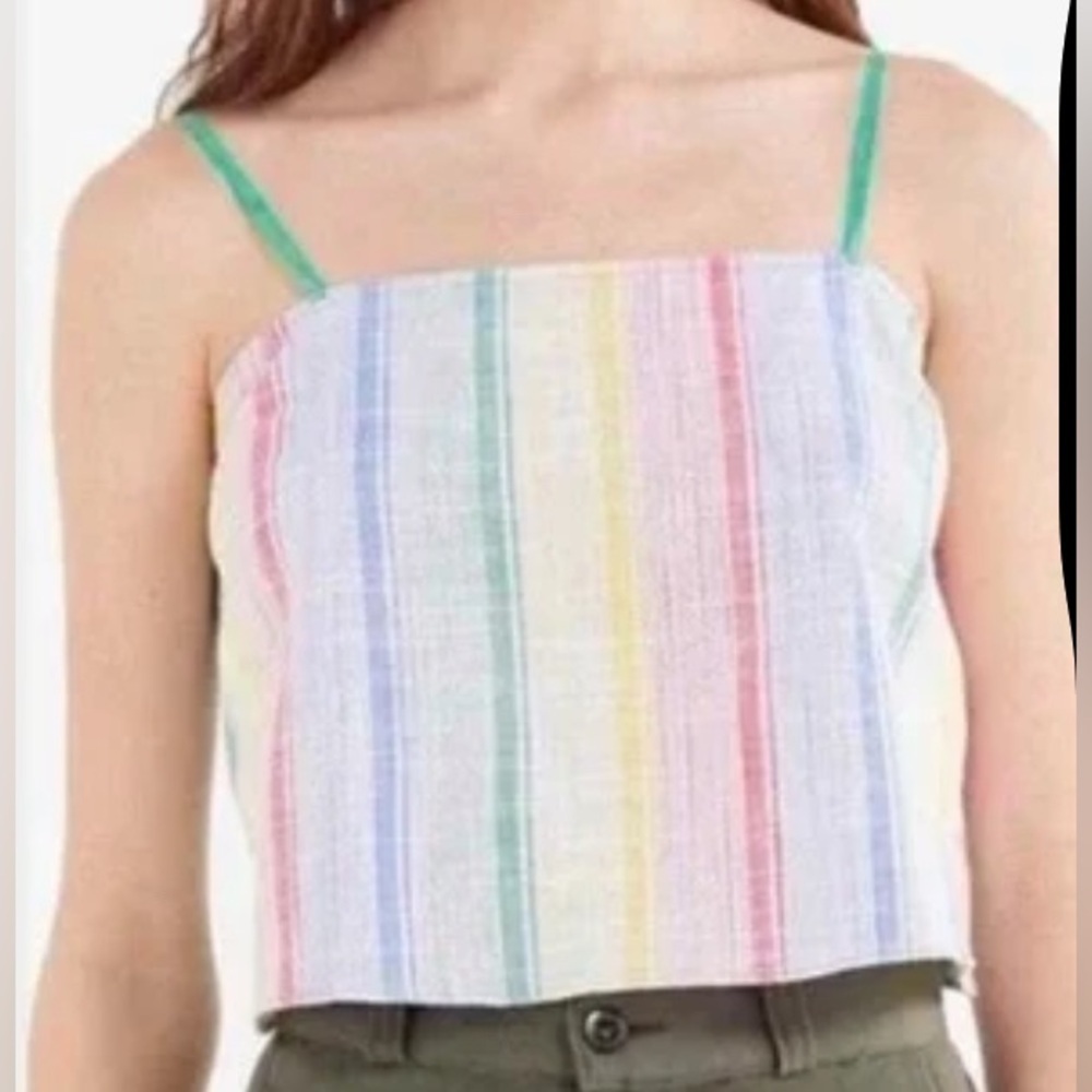 URBAN OUTFITTERS Striped Multicolor Tank 2 for $22 ❇️